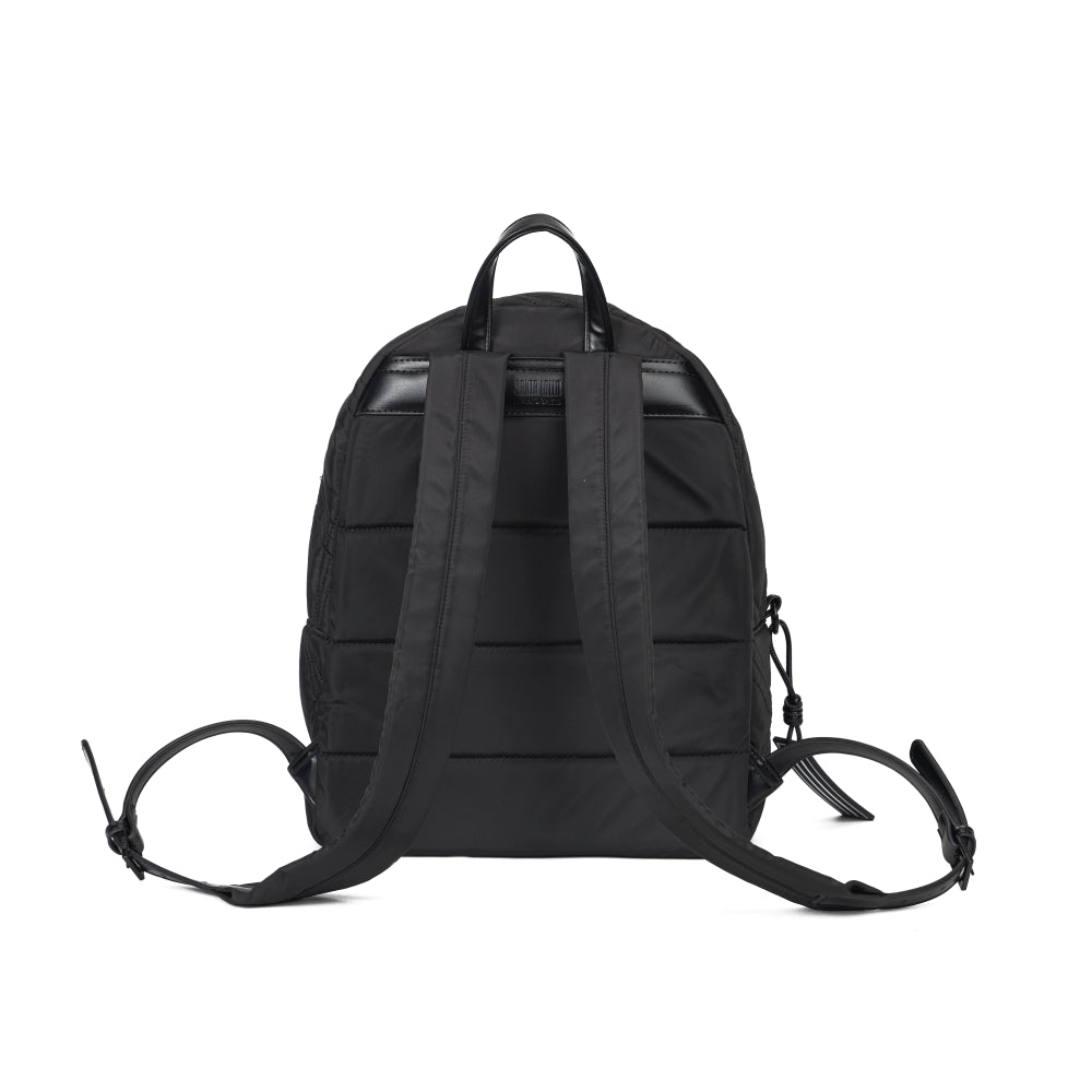 Mochila Preta Nylon Santa Lolla Matelassê