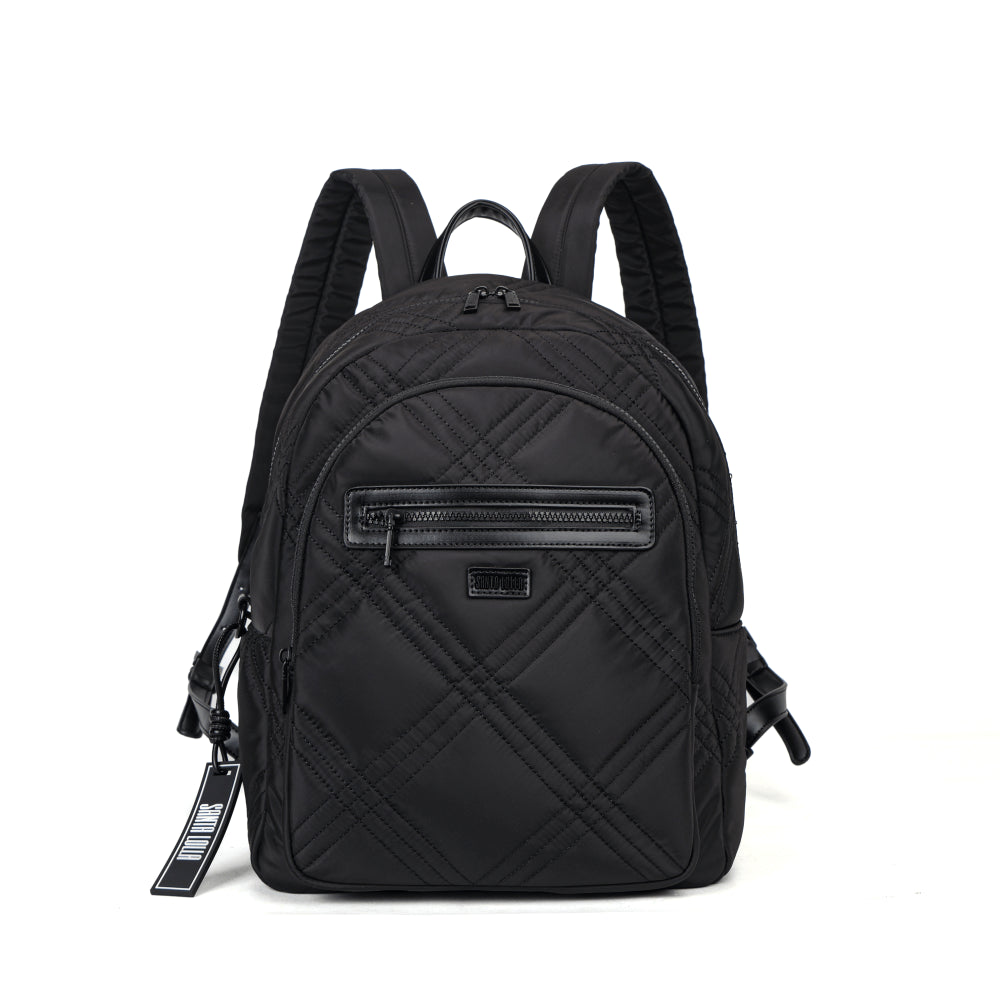Mochila Preta Nylon Santa Lolla Matelassê