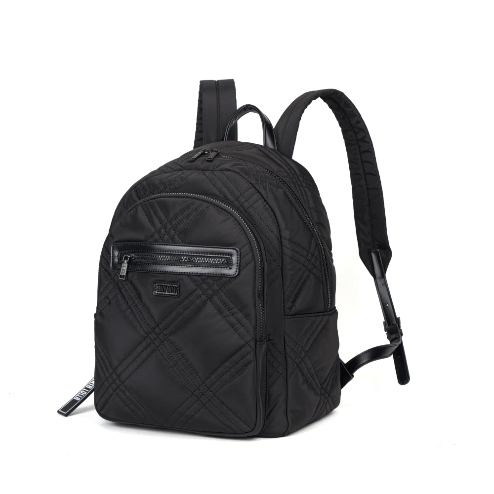 Mochila Preta Nylon Santa Lolla Matelassê