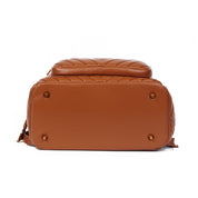 Mochila Santa Lolla Caramelo Soft Matelassê