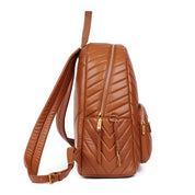 Mochila Santa Lolla Caramelo Soft Matelassê