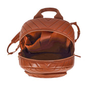 Mochila Santa Lolla Caramelo Soft Matelassê