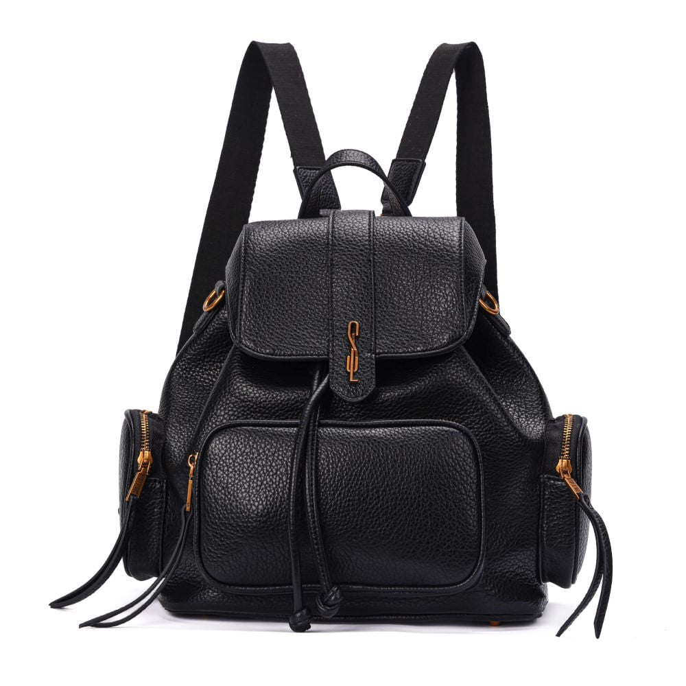 Mochila Santa Lolla Preta Floater Bolsos