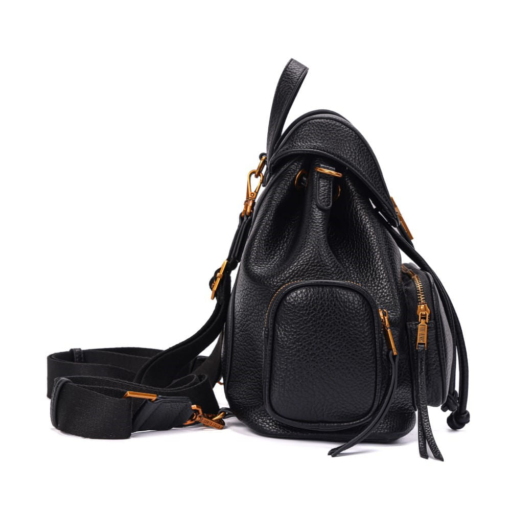 Mochila Santa Lolla Preta Floater Bolsos