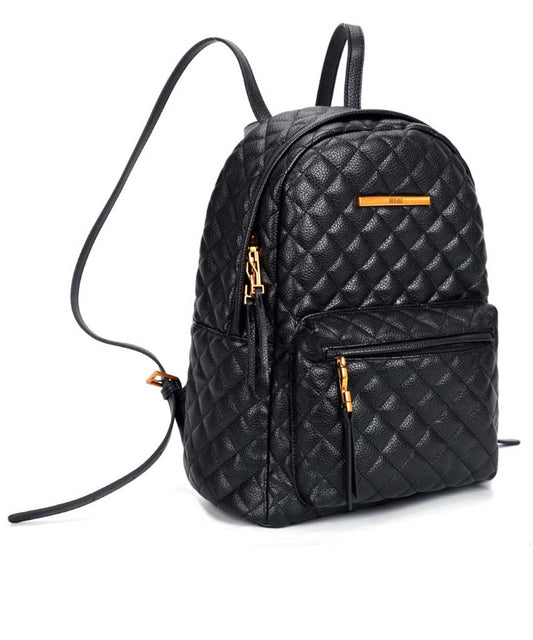 Mochila Santa Lolla Preta Matelassê