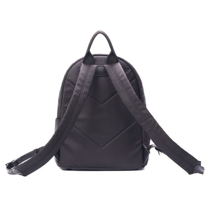 Mochila Santa Lolla Preta Nylon Matelassê