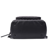 Mochila Santa Lolla Preta Nylon Matelassê