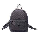 Mochila Santa Lolla Preta Nylon Matelassê
