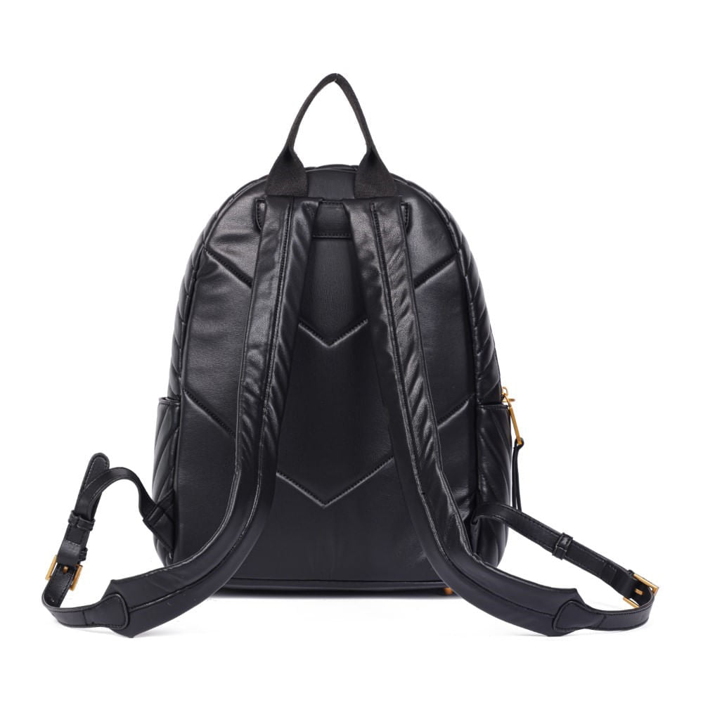 Mochila Santa Lolla Preta Soft Matelassê