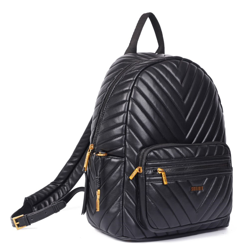 Mochila Santa Lolla Preta Soft Matelassê