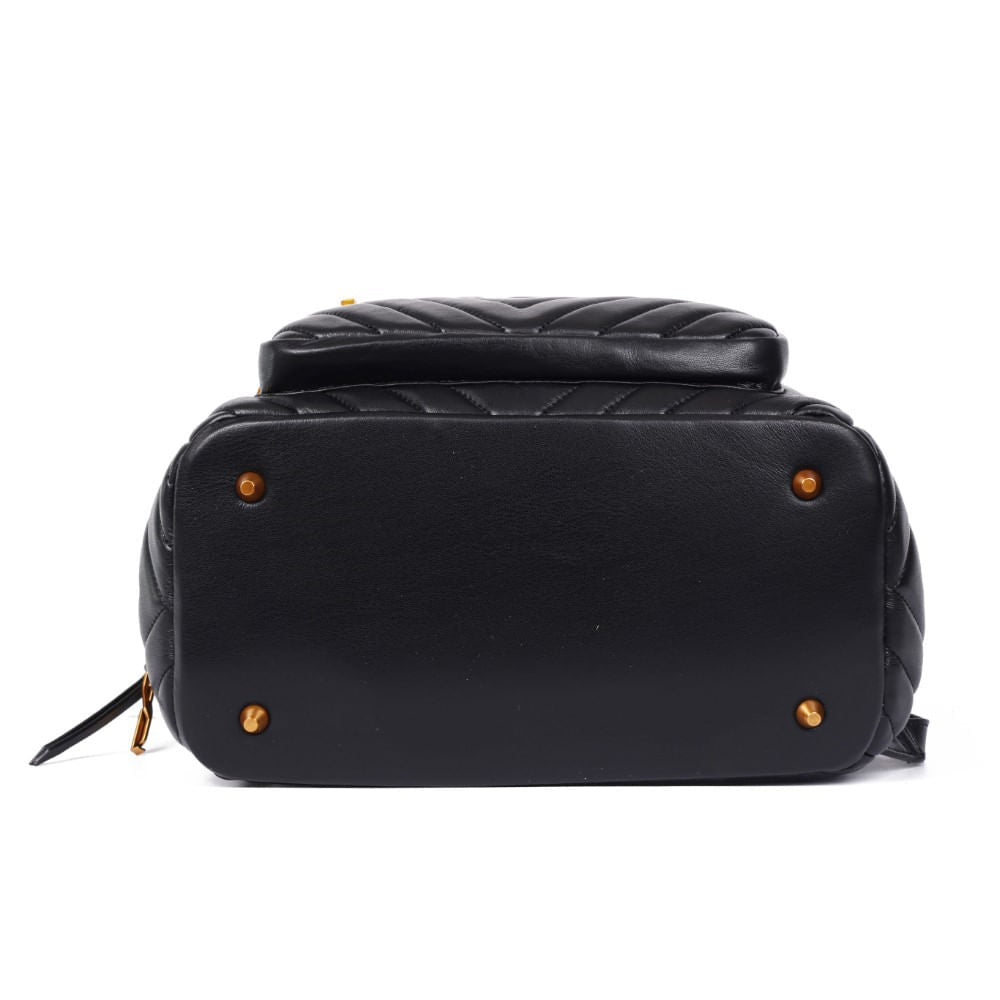 Mochila Santa Lolla Preta Soft Matelassê