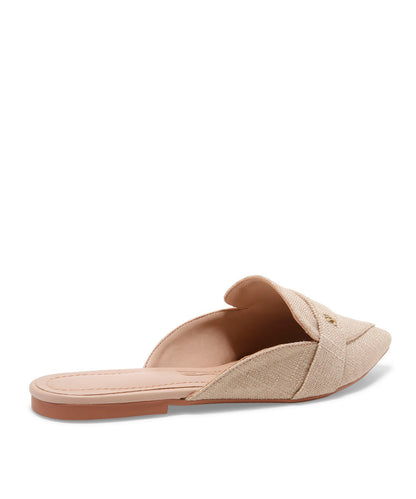 Mule Santa Lolla Nude Linho Copacabana