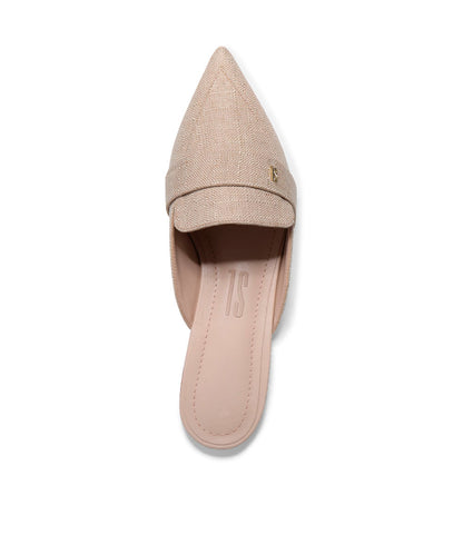 Mule Santa Lolla Nude Linho Copacabana