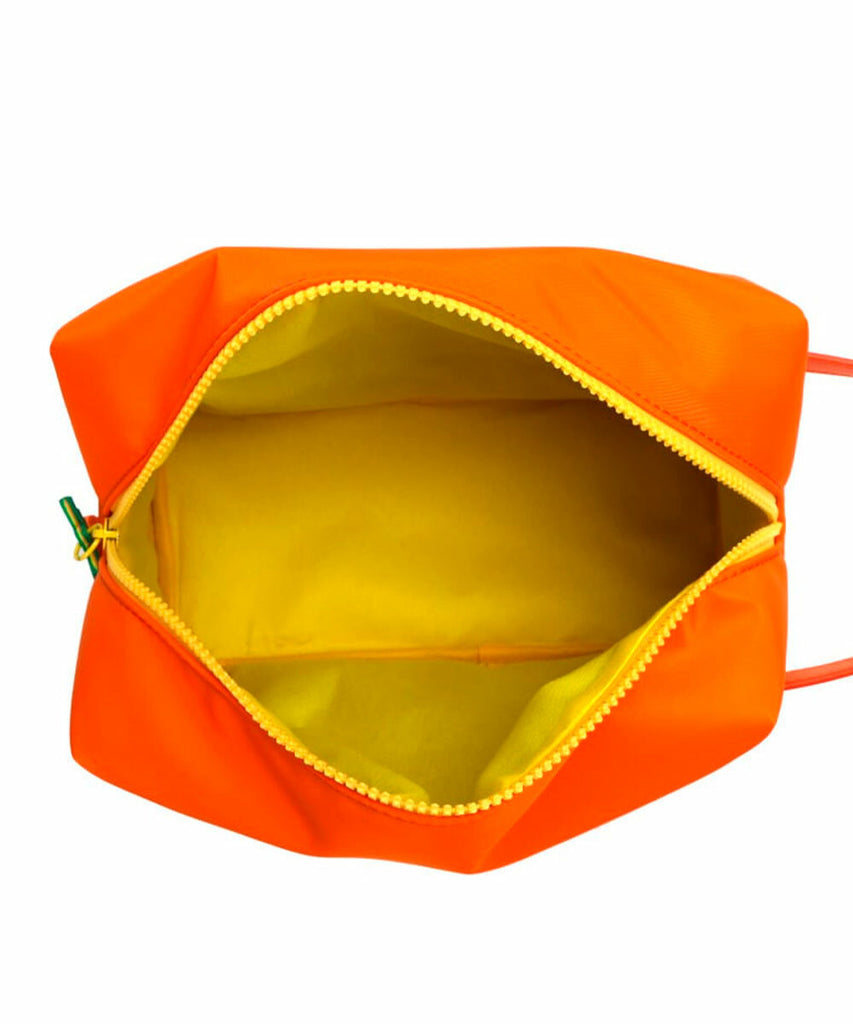 Necessaire Nylon Santa Lolla Laranja Neon