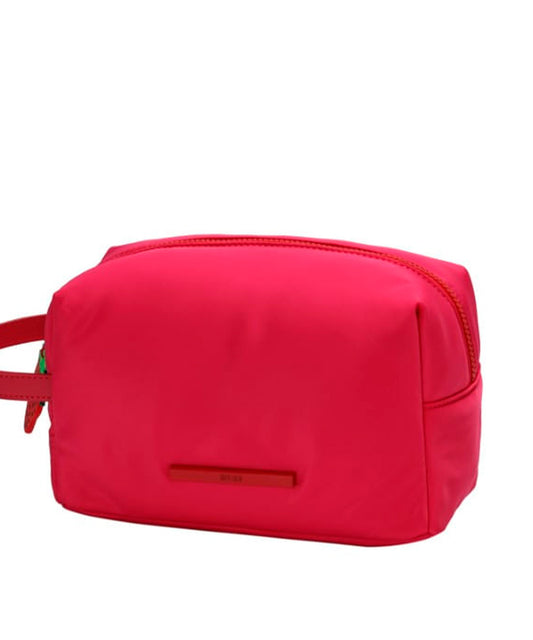 Necessaire Nylon Santa Lolla Rosa Neon