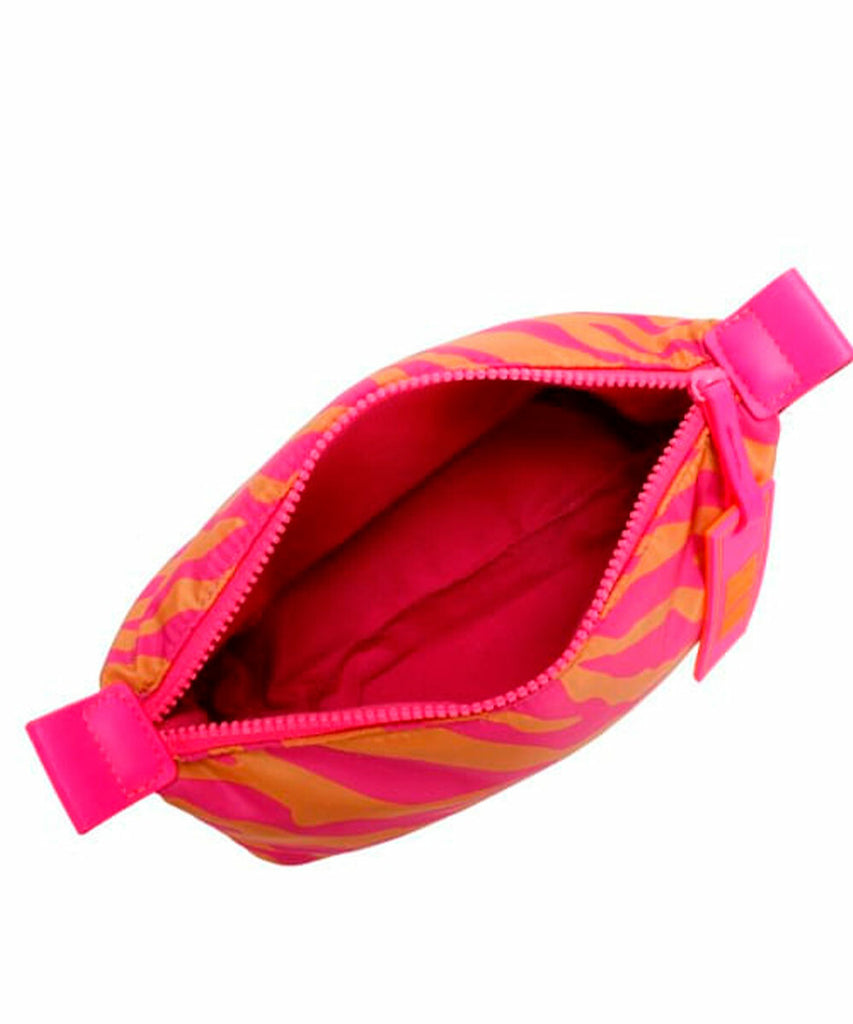Necessaire Nylon Santa Lolla Zebra Tangerina