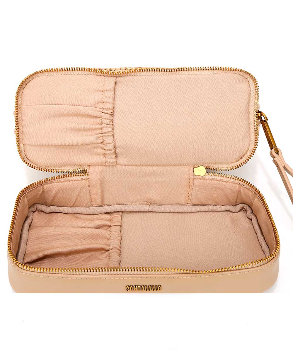 Necessaire Santa Lolla Areia Tramado