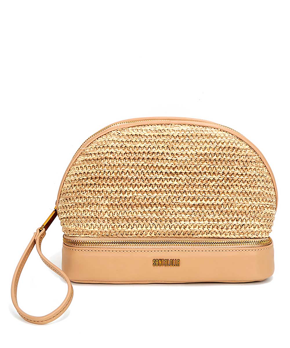 Necessaire Santa Lolla Areia Tramado