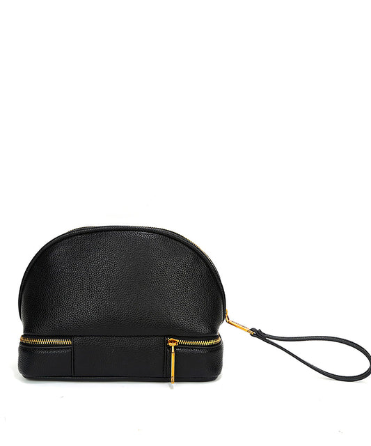 Necessaire Santa Lolla Preta Alça Mão