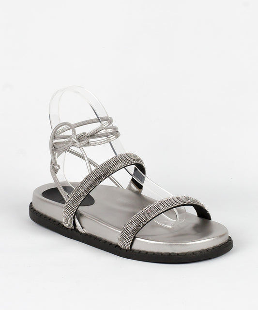 Papete La Femme Prata Pedras Amarração