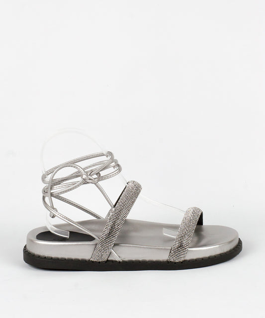 Papete La Femme Prata Pedras Amarração