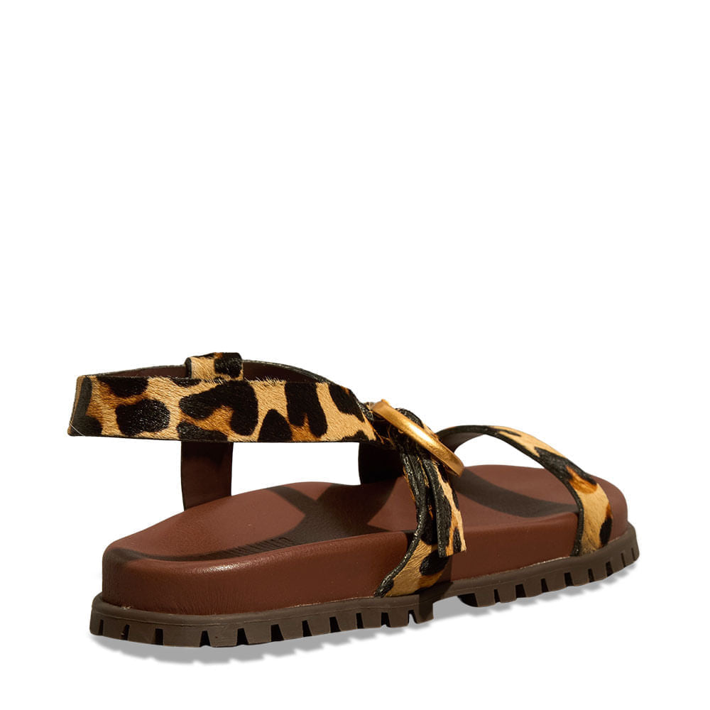 Papete Santa Lolla Anima Print Onça Couro