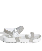 Papete Santa Lolla Branca Strass Borracha