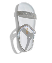 Papete Santa Lolla Branca Strass Borracha