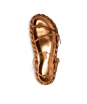 Papete Santa Lolla Bronze Metalizado