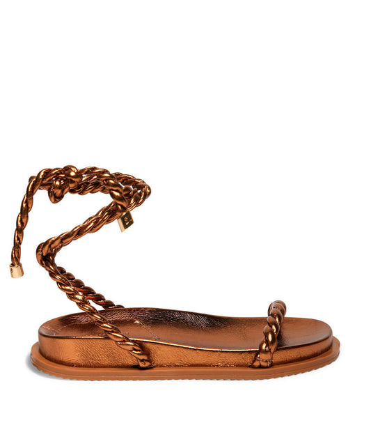 Papete Santa Lolla Bronze Metallic Amarração