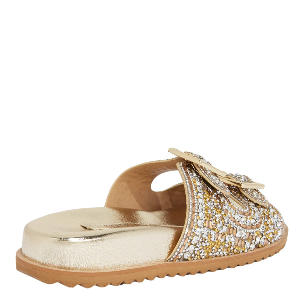 Papete Santa Lolla Crinkle Dourada Metalizada