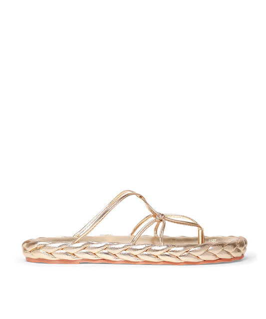 Papete Santa Lolla Dourada Metalizada