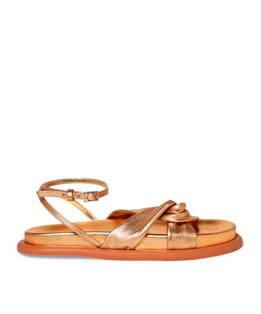 Papete Santa Lolla Dourada Nó Fivela