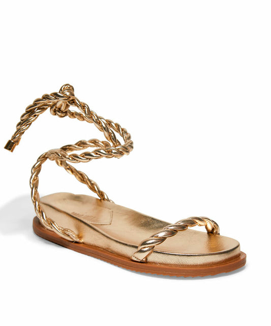 Papete Santa Lolla Metallic Ouro Light Amarração