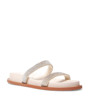 Papete Santa Lolla Off White Strass