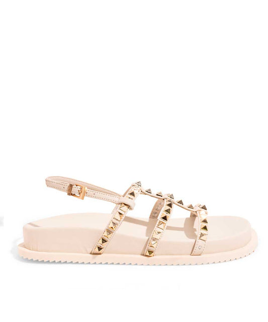 Papete Santa Lolla Off White Tiras Spike