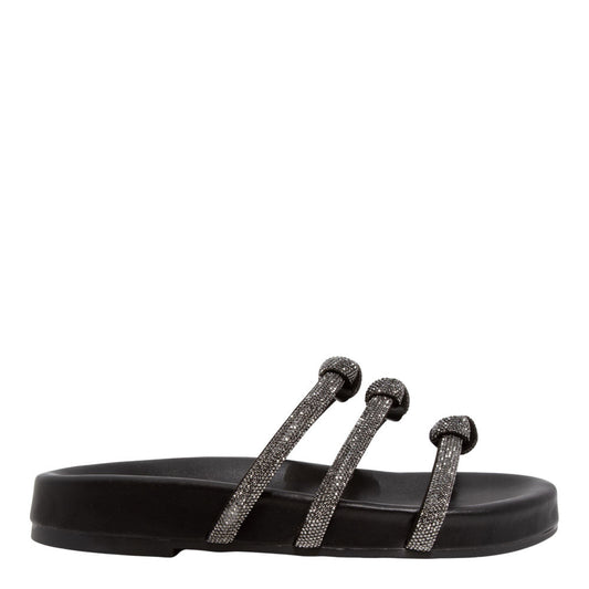 Papete Santa Lolla Preta Nó Strass