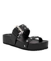 Papete Santa Lolla Preta Rebites e Strass