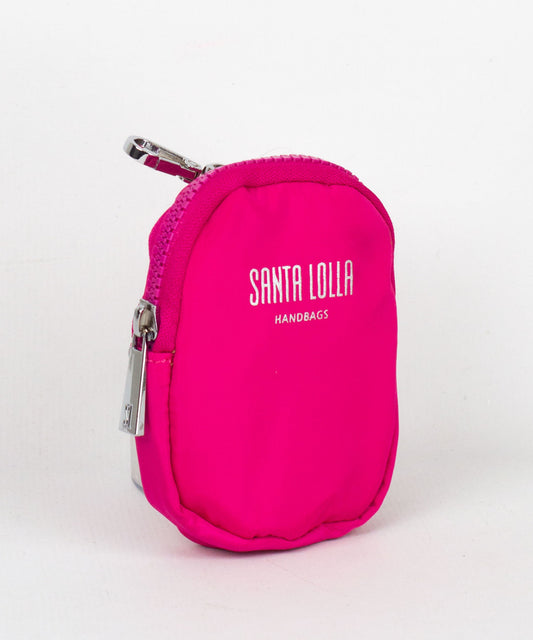 Porta Cartão Santa Lolla Pink Nylon - 0475.30F5.0042.00D7