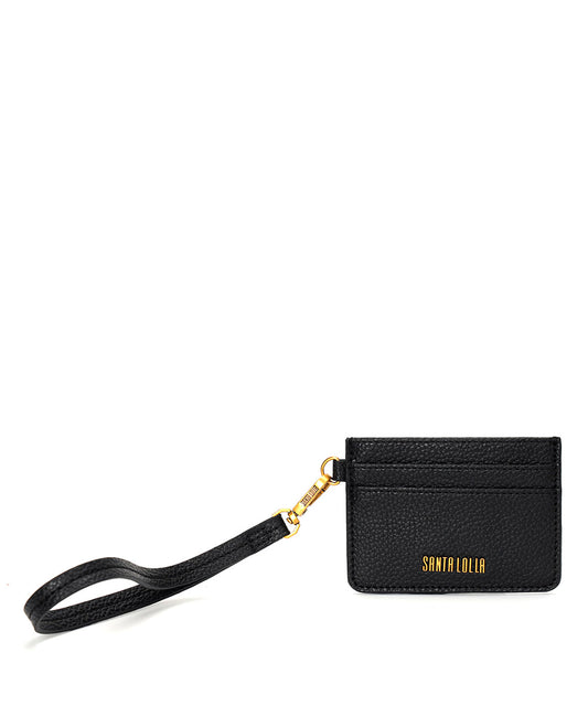 Porta Cartão Santa Lolla Preto Alça Mão