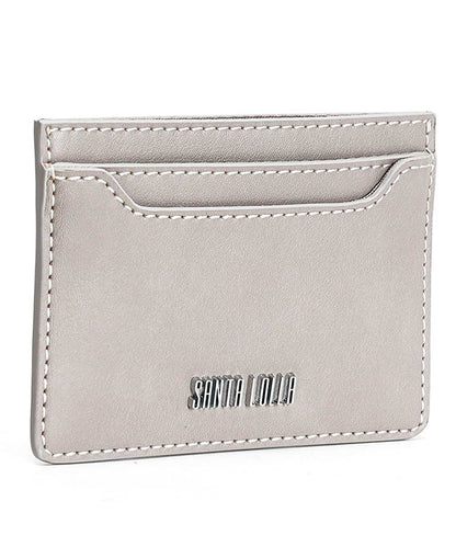 Portão Cartão Santa Lolla Cinza Pesponto