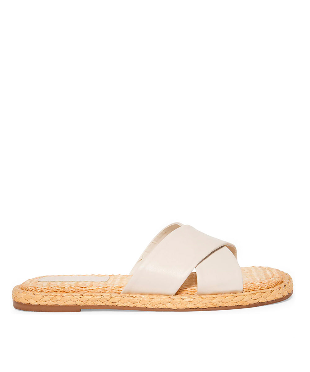 Rasteira Espadrilhe Santa Lolla Off White