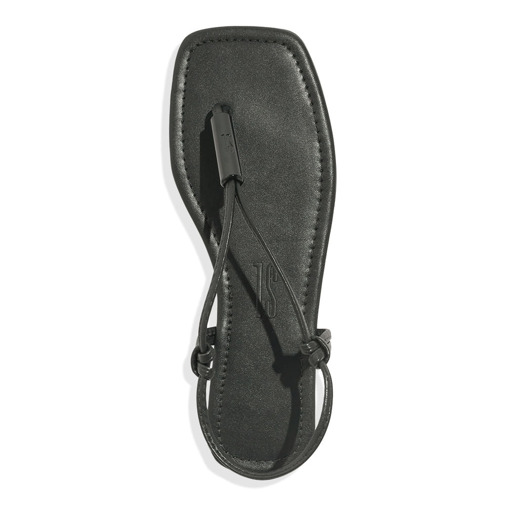 Rasteira Floater Santa Lolla Lux Preta