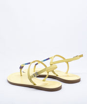 Rasteira Santa Lolla Amarela Ornamentos - 0356.2D30.0002.02BB