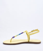 Rasteira Santa Lolla Amarela Ornamentos - 0356.2D30.0002.02BB