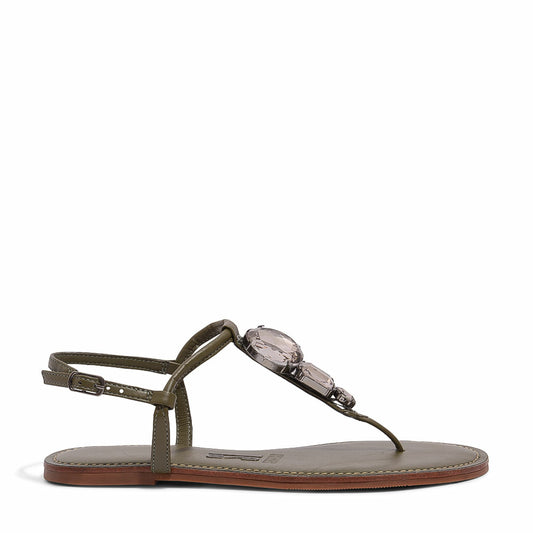 Rasteira Santa Lolla Army Pedraria