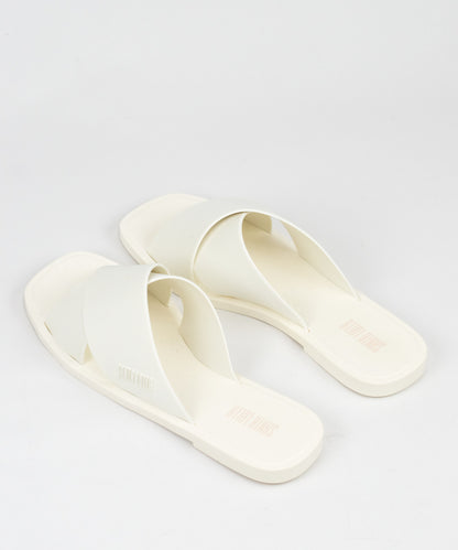 Rasteira Santa Lolla Branca Borracha Tiras Cruzadas - 058A.35C0.0016.0048