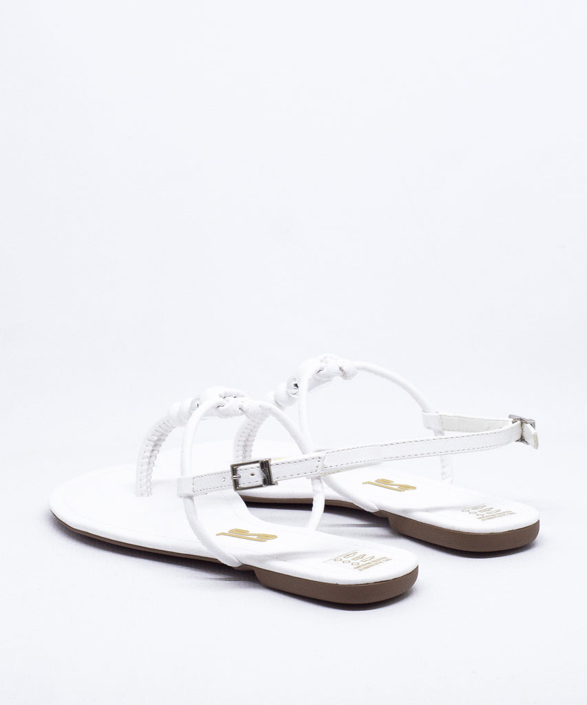 Rasteira Santa Lolla Branca Esferas - 01F7.2BFD.018A.0048