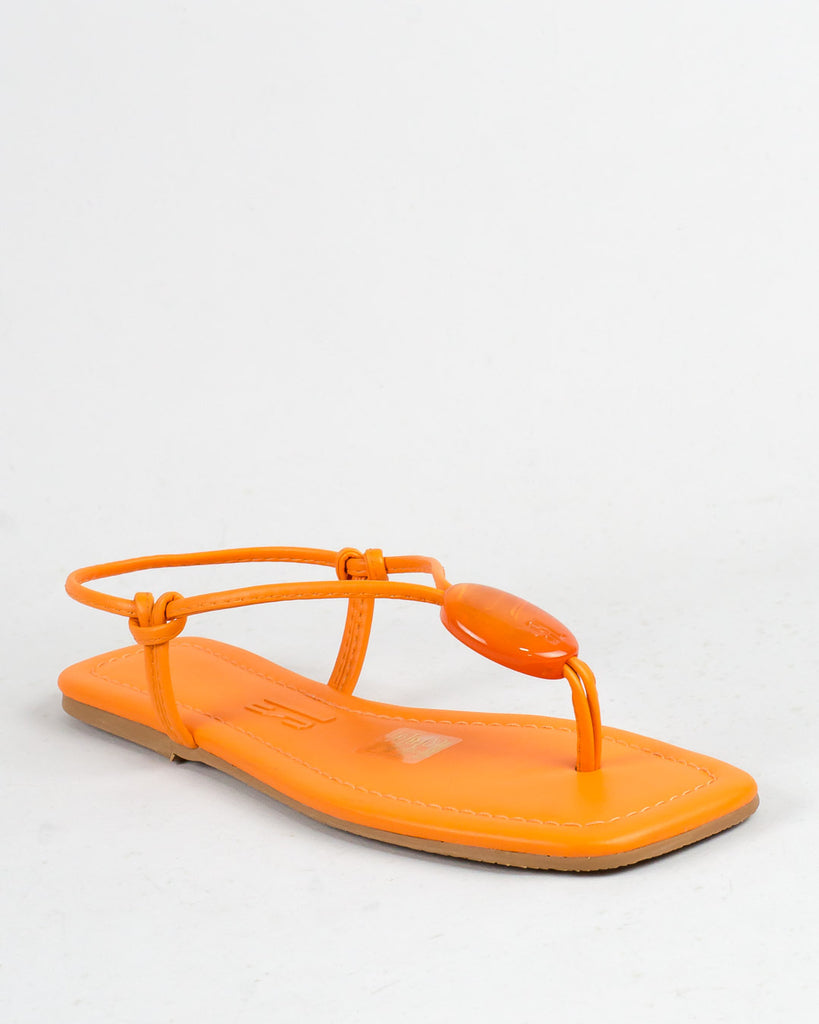 Rasteira Santa Lolla Carnelian Pedra Thong