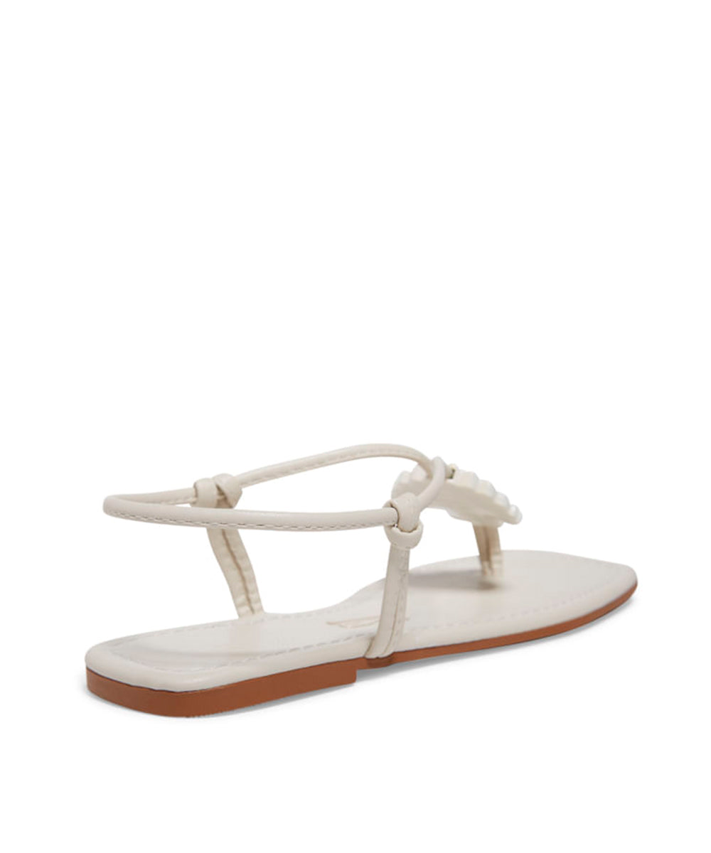 Rasteira Santa Lolla Off White Concha